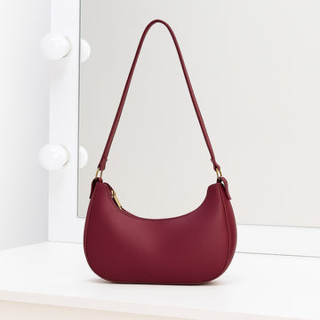 Leather Moon Bag for Women   Stylish