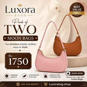 Combo Deal Trendy Moon Bag for women